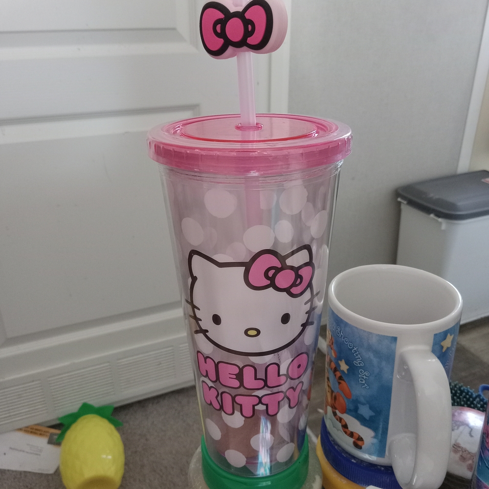 Hello Kitty Pink and Green Party Favors